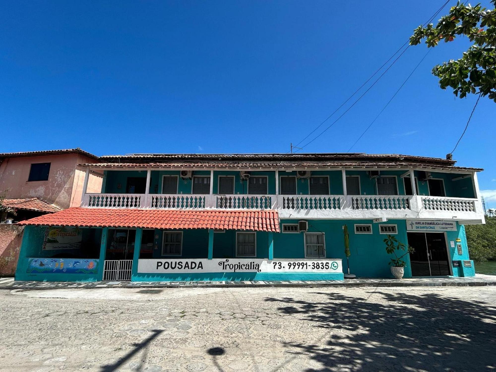 Pousada Tropicalia Tranquilidade A Beira Mar Santa Cruz Cabrália Eksteriør bilde